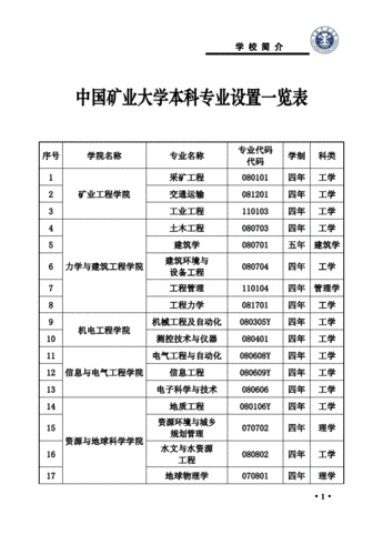 中国矿业大学专业_中国矿业大学专业评估